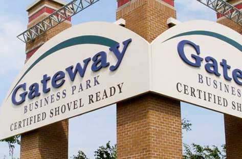 Gateway Business Park sign